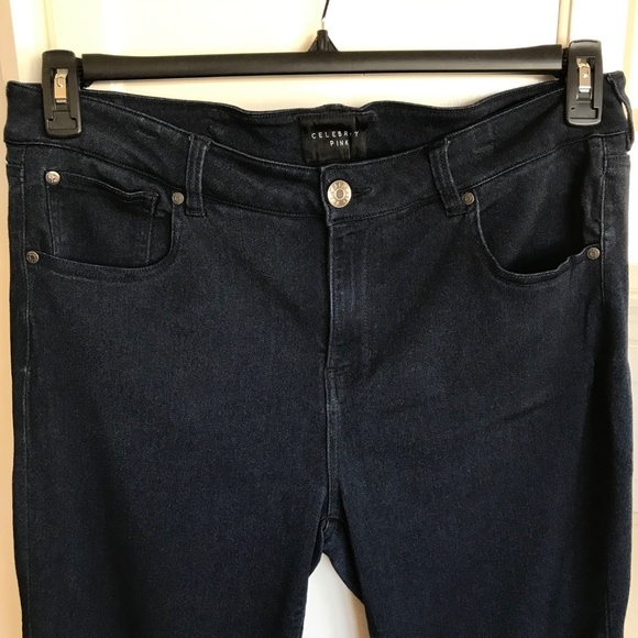 CELEBRITY PINK Walker Skinny Jeans Indigo Rinse Women’s Plus Size 20 - Picture 2 of 16